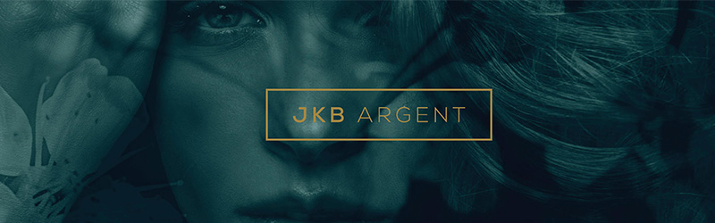 JKB Argent Millionaire Hair Mist campaign artwork